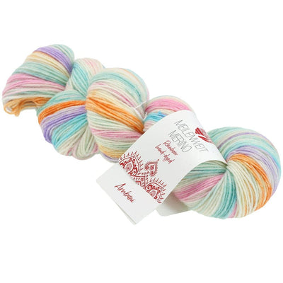 MW 100 MERINO HAND-DYED RAINBOW