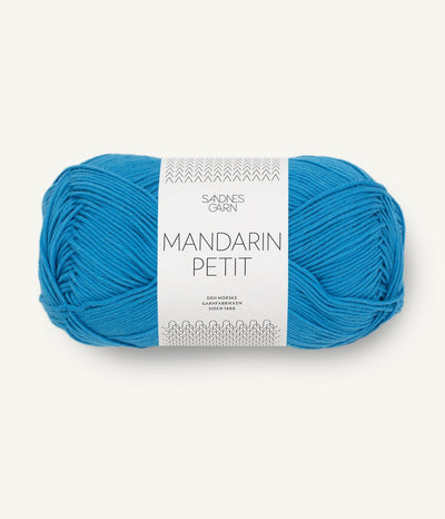 SANDNES Garn 6335 - Freiheit Blau MANDARIN PETIT