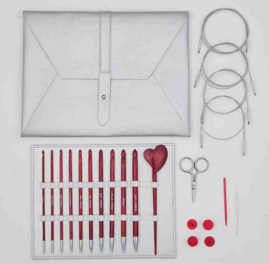 knit pro Amore Set Tunesische Häkelnadeln