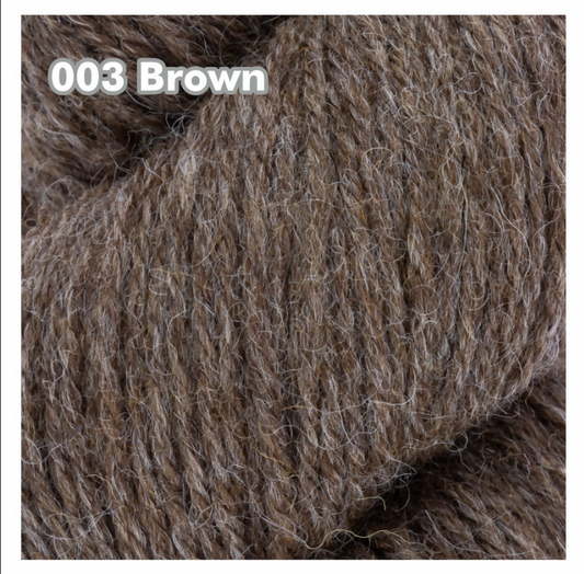 West Yorkshire Spinners Bluefaced Leicster ARAN brown