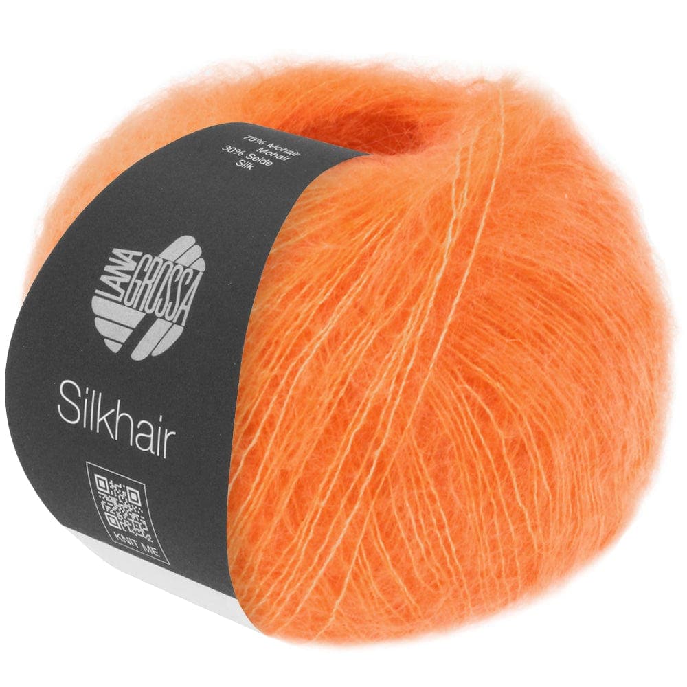 LANA GROSSA Garn 190 - Kürbis SILKHAIR