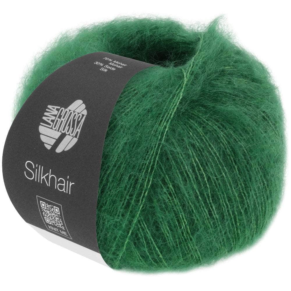 LANA GROSSA Garn 192 - Tannengrün SILKHAIR