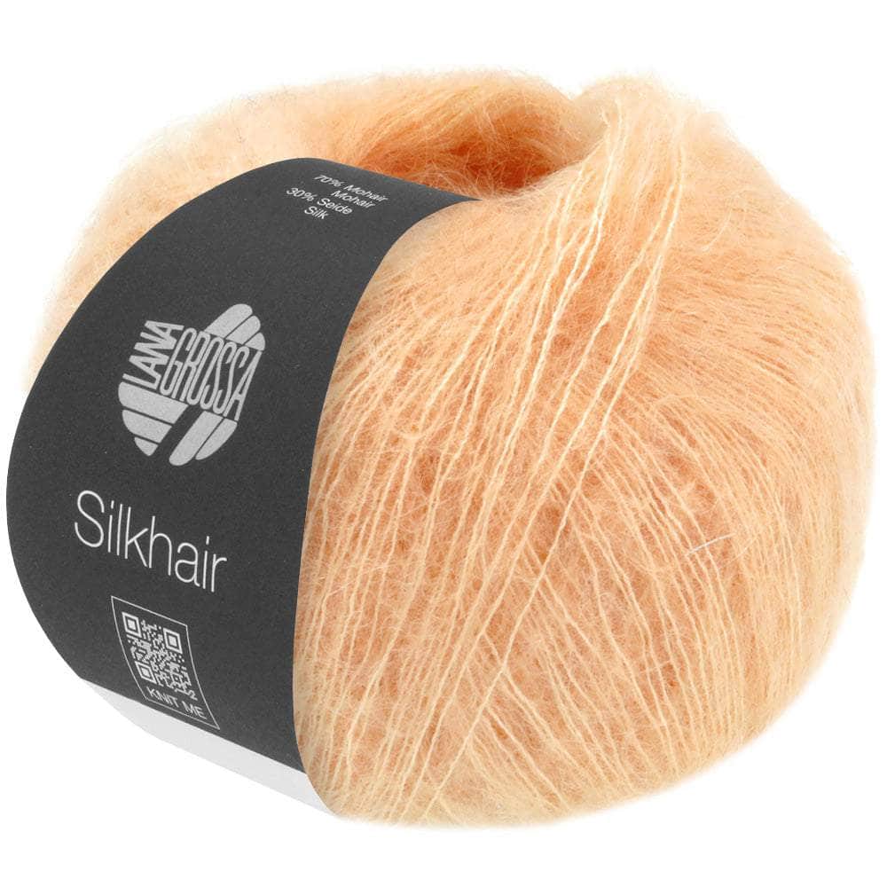 LANA GROSSA Garn 195 - Pfirsich SILKHAIR
